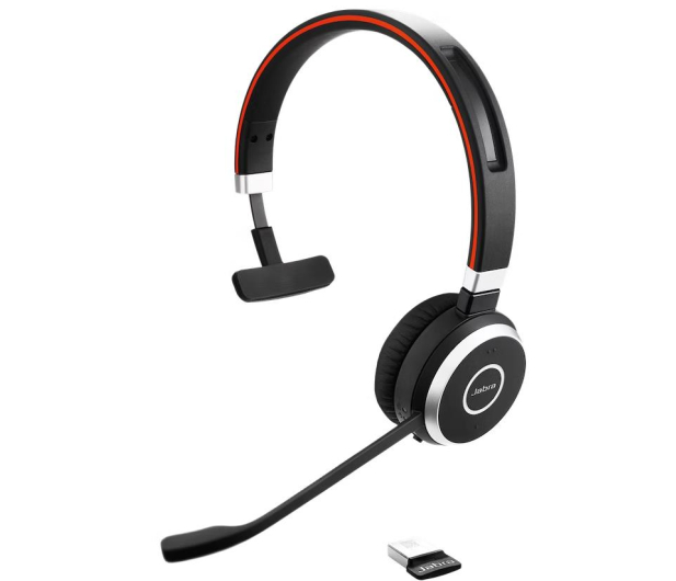 JABRA Słuchawka Evolve 65 SE Link 380a MS Mono Stand 6593-833-399 - 1076287 - zdjęcie 2